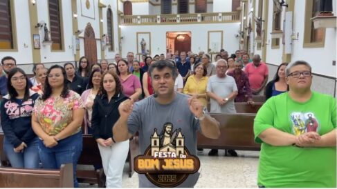 Padre Thiago A Paróquia do Bom Jesus agendou para o início de agosto, a realização da sua tradicional Festa do Padroeiro, que é comemorada no dia 6 de agosto.
