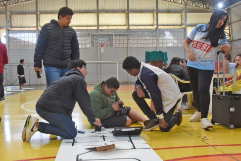 TIN_6274 Etapa regional da Olimpíada Brasileira de Robótica (OBR) 2025 reúne cerca de 400 estudantes em Barretos.