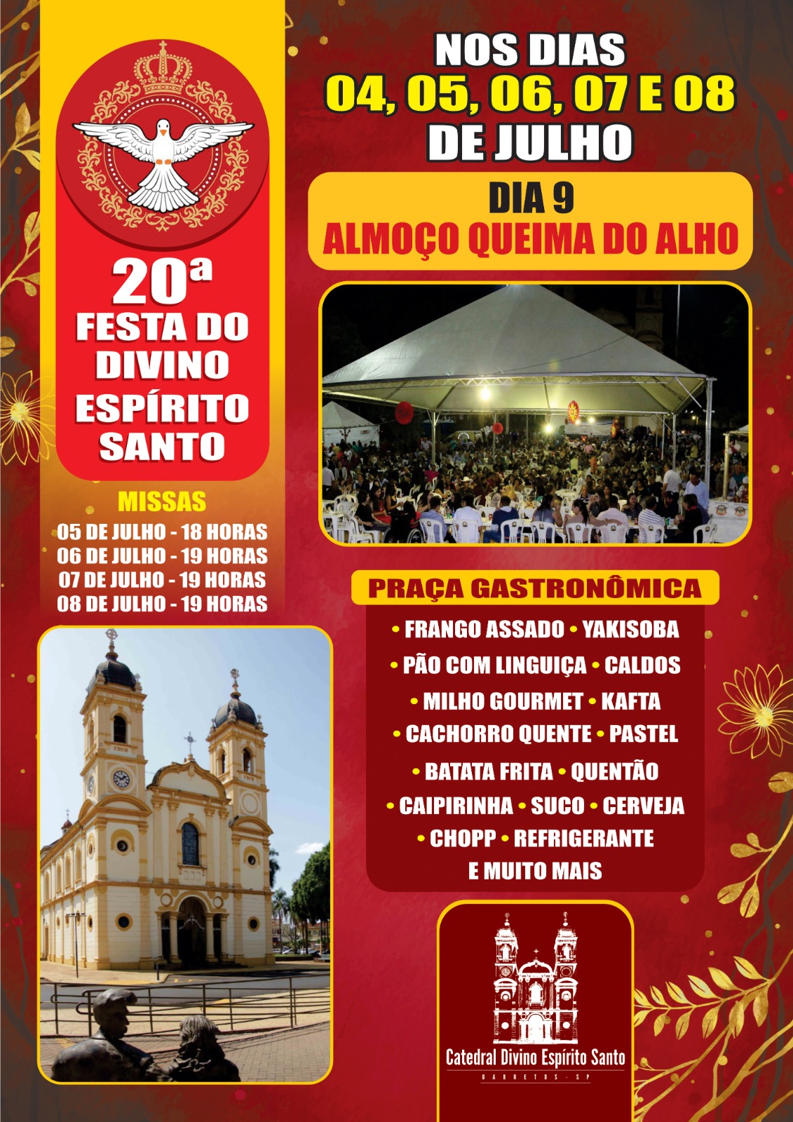 Festa do Divino tem início nesta sexta, dia 4