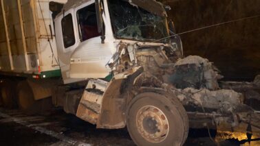 Motorista fica ferido em acidente na rodovia Faria Lima em Colômbia (Foto: O Diário de Barretos)