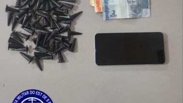 Polícia Militar prende autor por tráfico de entorpecente no bairro Dom Bosco (Foto: O Diário de Barretos)