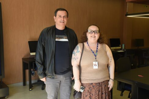 PARCERIA: Mauricio e Isabela destacaram a importância das parcerias para a educação Senac visita GMB e convida para evento especial