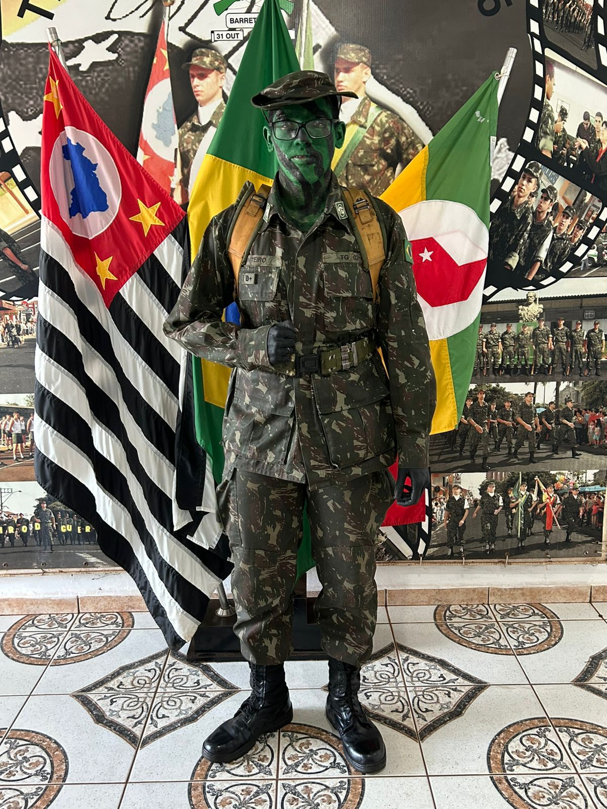 Tiro de Guerra homenageia Guerreiro do Pantanal