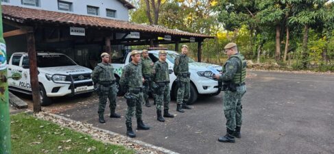 Polícia Militar deflagra nova fase da Operação Safra Segura (Foto: O Diário de Barretos) Polícia Militar deflagra nova fase da Operação Safra Segura (Foto: O Diário de Barretos)