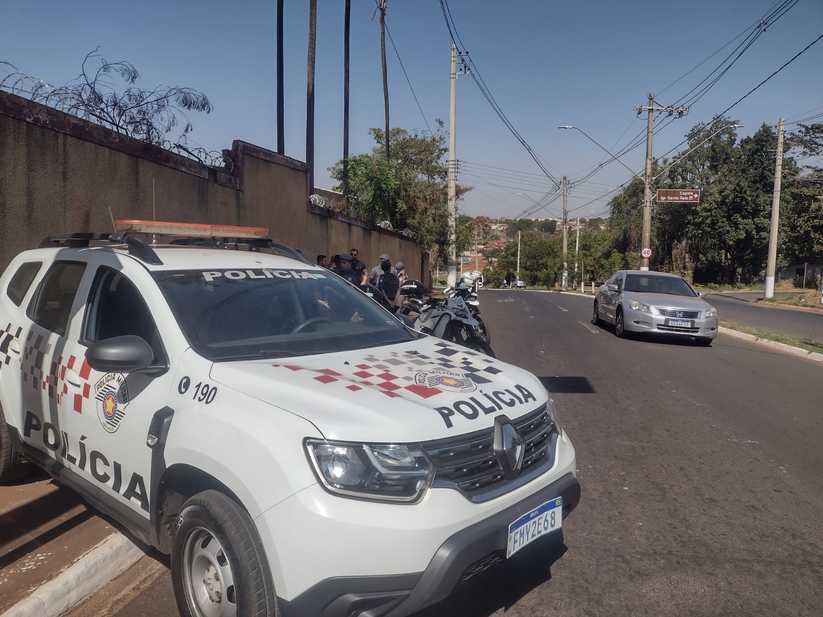 Polícia Militar realiza operação de fiscalização em motos no trânsito
