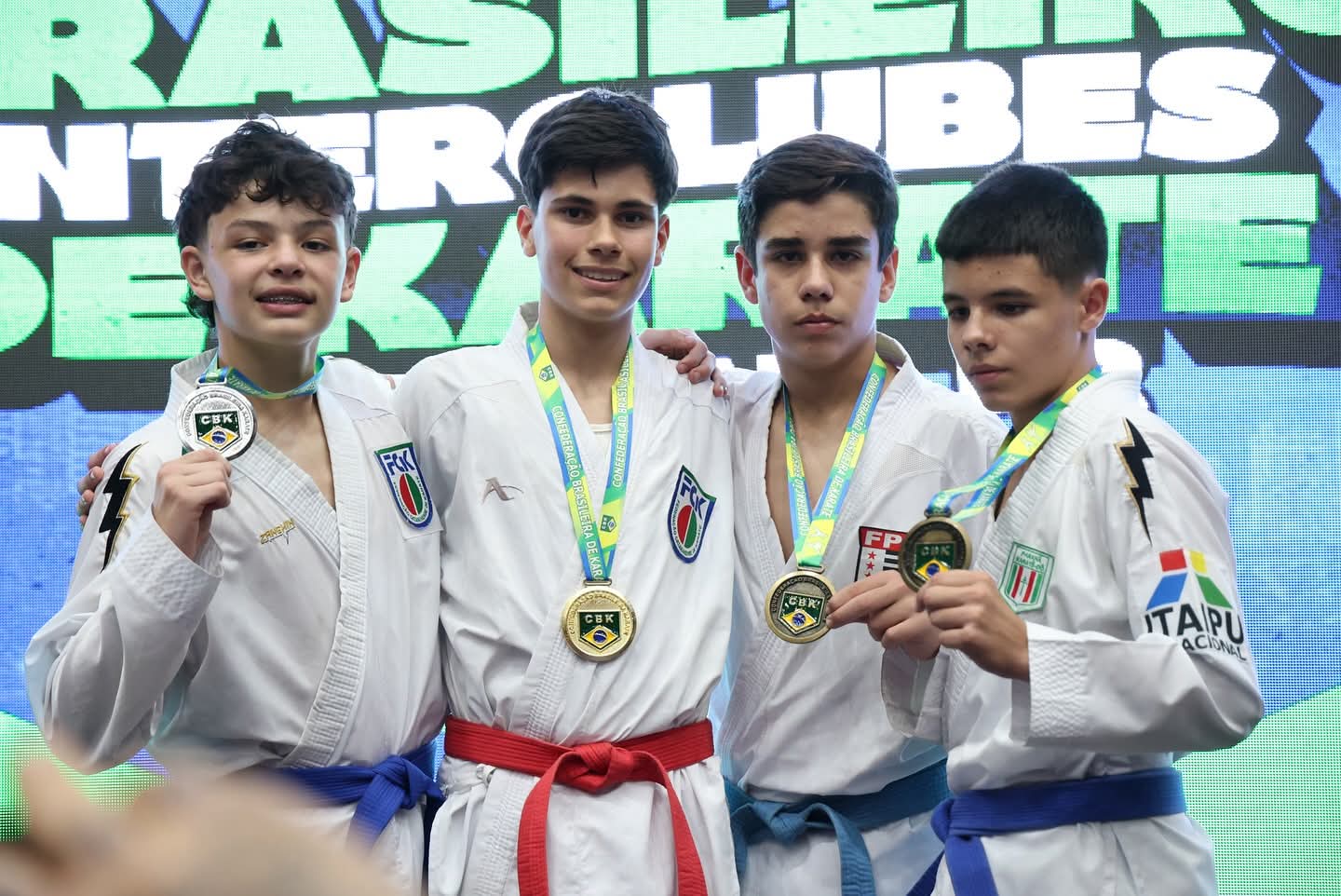 Karateca conquista medalha de bronze no Brasileiro