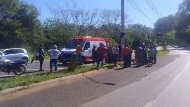 Mulher morre em acidente na via Capitão Eulálio Dorneles (Foto: O Diário de Barretos)