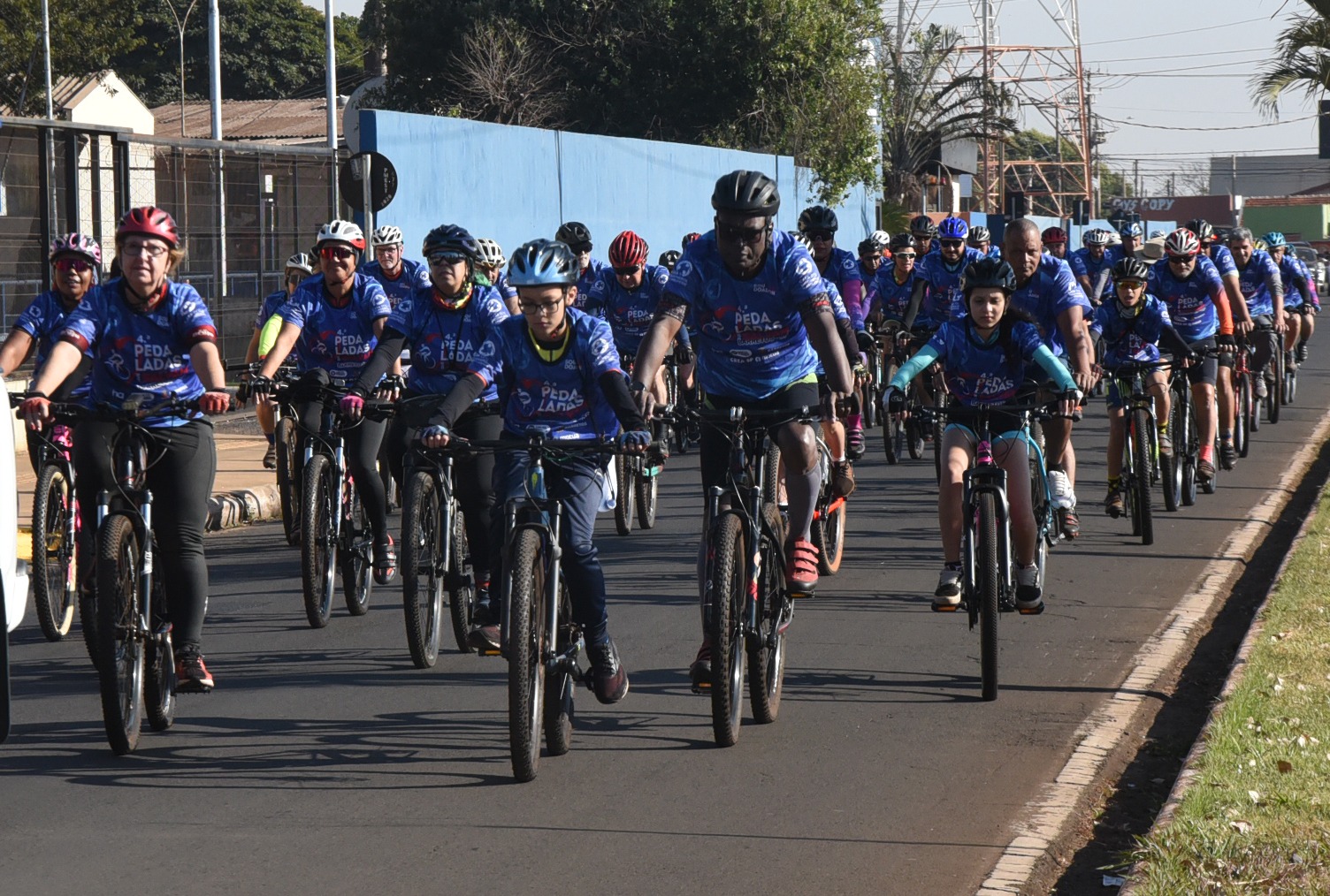 Evento de ciclismo incentiva doação de sangue