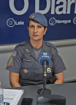 SEGURANÇA: Coordenadora Operacional em durante entrevista a O Diário News Segurança da Festa do Peão terá apoio tecnológico