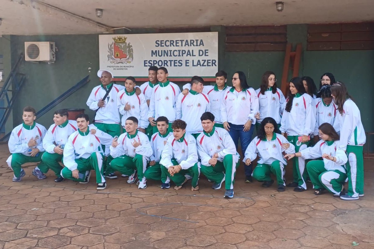 Delegação barretense nos Jogos Regionais de Ribeirão Preto
