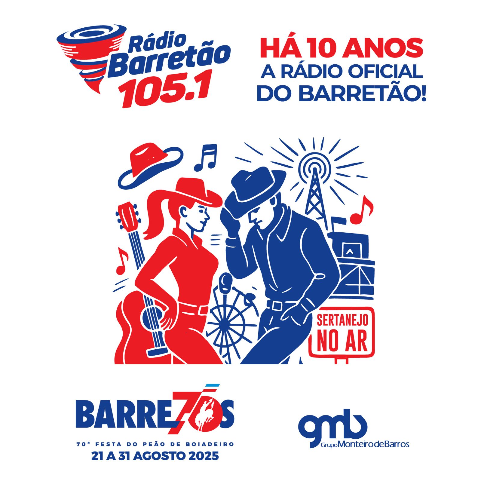 Colina FM agora é Rádio Barretão e traz cobertura especial da Festa