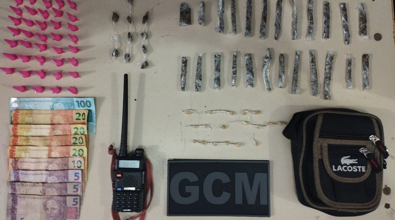 GCM aborda adolescente e apreende drogas em Bebedouro
