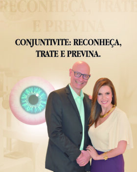 SAÚDE: Os oftalmologistas dr. Fernando Heimbeck e dra. Daniela Monteiro de Barros, especialistas em oftalmologia pelo Wills Eye Hospital, no Estados Unidos, são orientadores da Liga Acadêmica de Oftalmologia da Facisb (laof) Especialistas orientam sobre prevenção e tratamento de casos de Conjuntivite