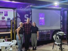 A 70ª Festa do Peão de Barretos recebeu nesta edição de 2025, o Ônibus Lilás através de parceria entre o Governo de São Paulo, Defensoria Pública e Os Independentes.