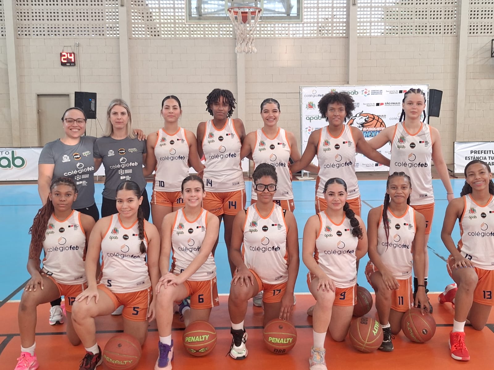 Colégio FEB/APAB Barretos joga nesta terça pelo Paulista de Basquete