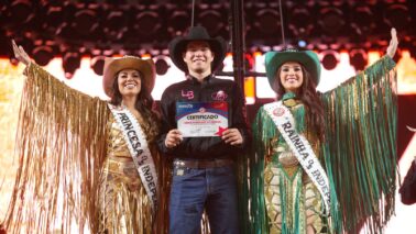 O campeão do rodeio em cavalos pela modalidade Sela Americana foi o competidor Hendrik Baldissera, da cidade de Capão Bonito-SP. Ele ganhou pela primeira vez o título da Festa de Barretos.