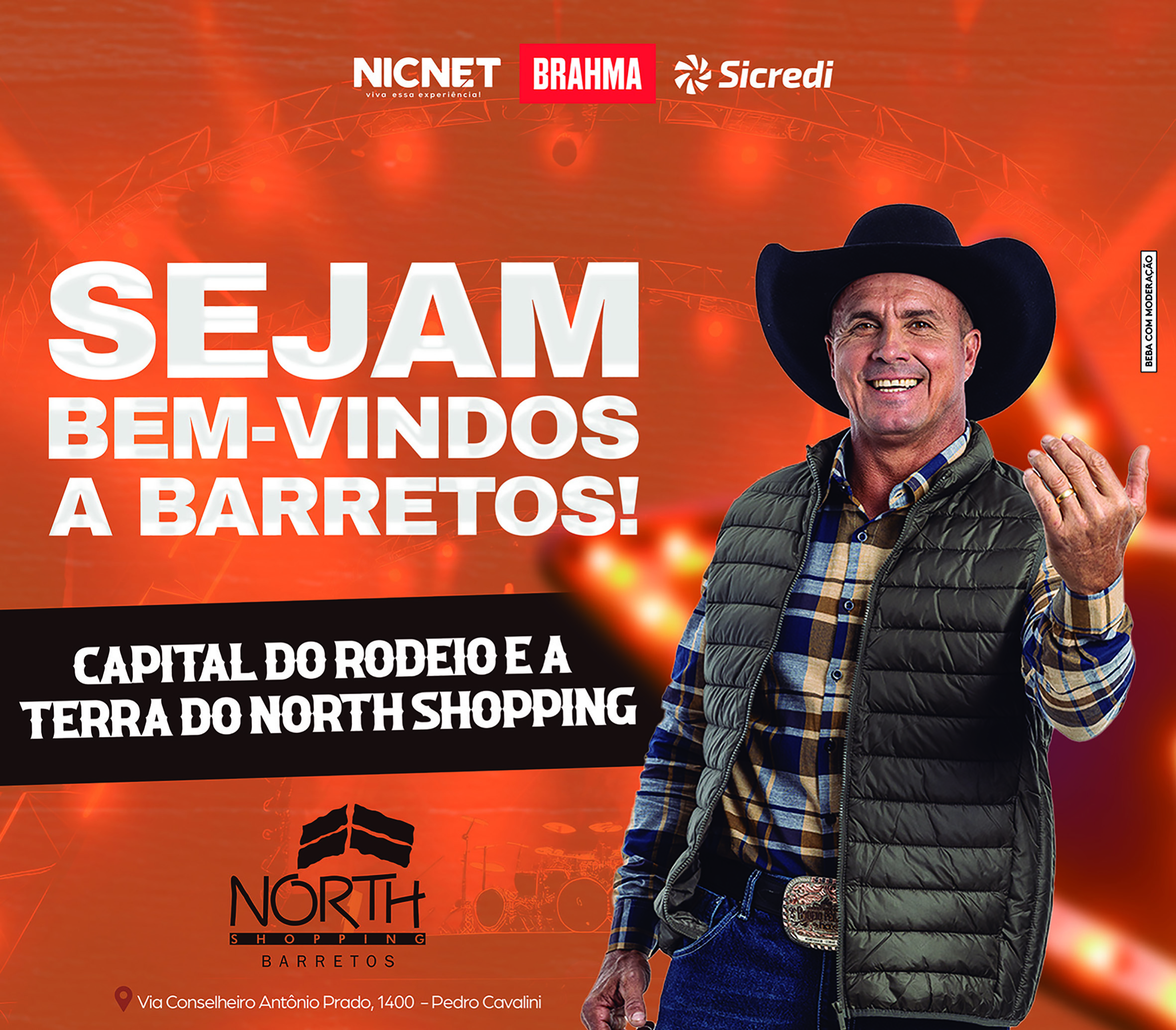 North Shopping Barretos é ponto de encontro de turistas e visitantes durante o Barretão 2025