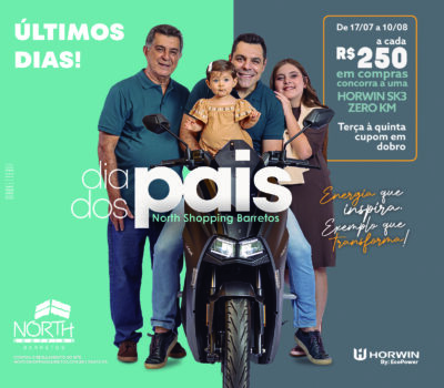 North Shopping Barretos tem o presente certo para o seu Pai North Shopping Barretos tem o presente certo para o seu Pai