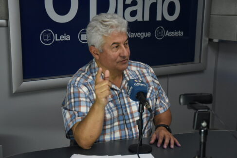 Senador Marcos Pontes em entrevista na sede do Grupo Monteiro de Barros (Foto: Tininho Junior) Senador Marcos Pontes em entrevista na sede do Grupo Monteiro de Barros (Foto: Tininho Junior)