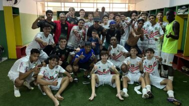 A equipe do Barretos Esporte Clube garantiu vaga na próxima fase do Campeonato Paulista na categoria Sub-17, ao vencer no último sábado (9), a equipe do Desportivo Brasil no estádio Fortaleza por 2 a 0.
