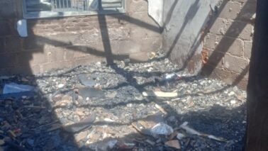 Mulher é presa após atear fogo em residência no Barretos II (Foto: O Diário de Barretos)