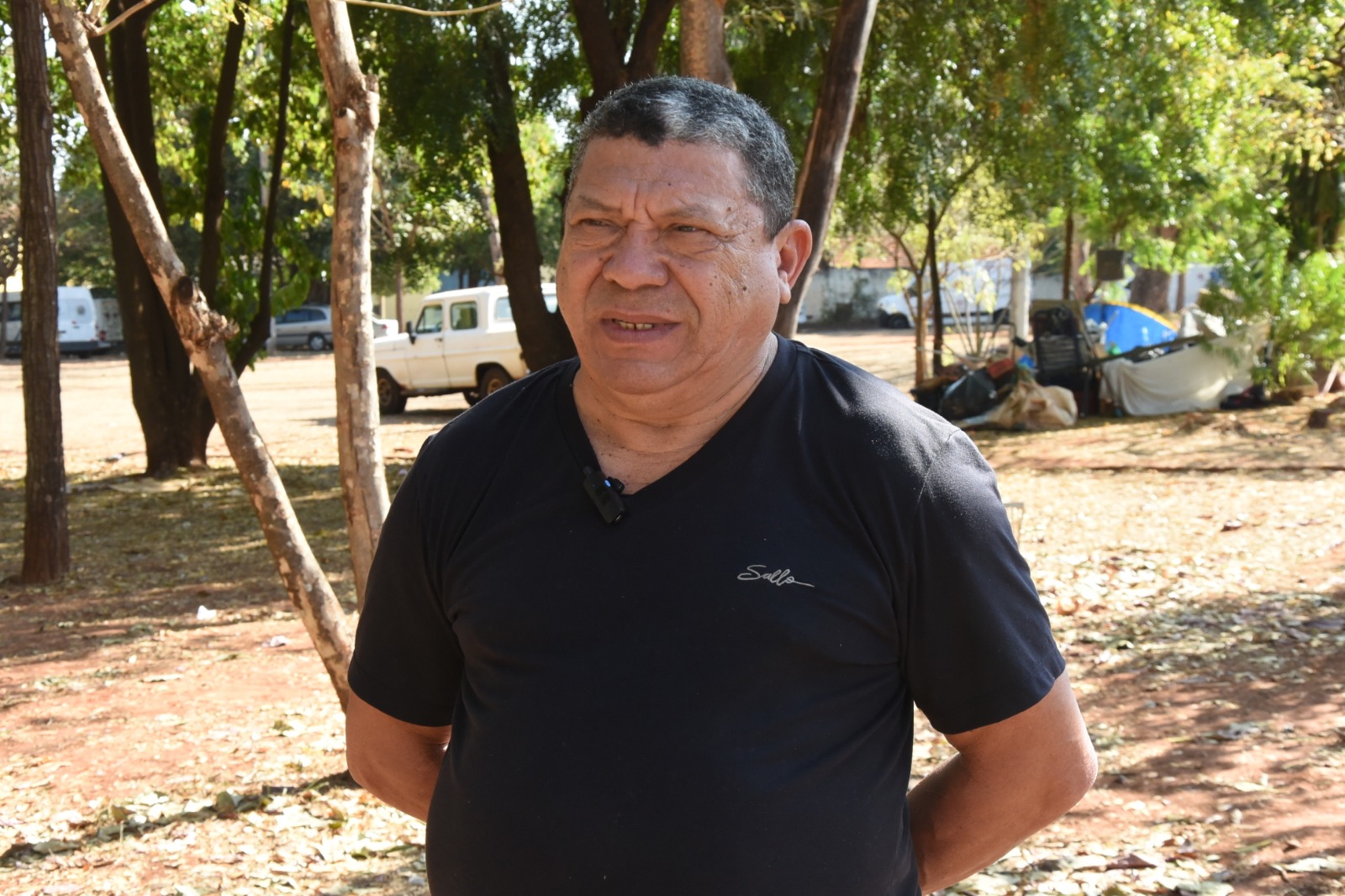 Morador denuncia insegurança em praça do bairro Paulo Prata