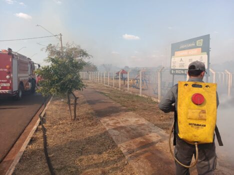 QUEIMADA: Defesa Civil atuou em incêndio que atingiu cerca de 10 mil m2 de área na zona urbana Defesa Civil emite alerta para risco de queimadas no estado
