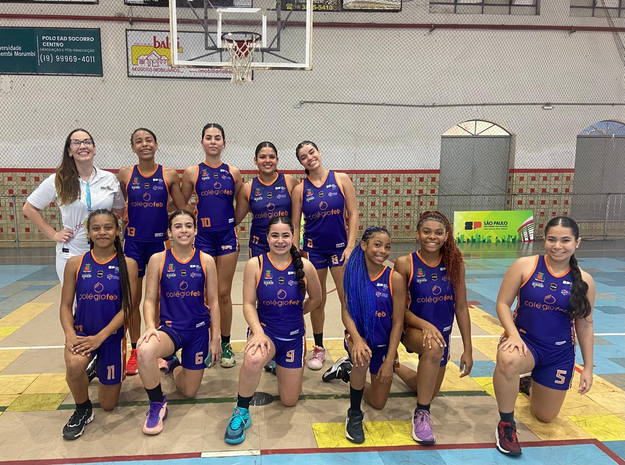 Barretos está na final do basquete feminino dos Jogos Escolares