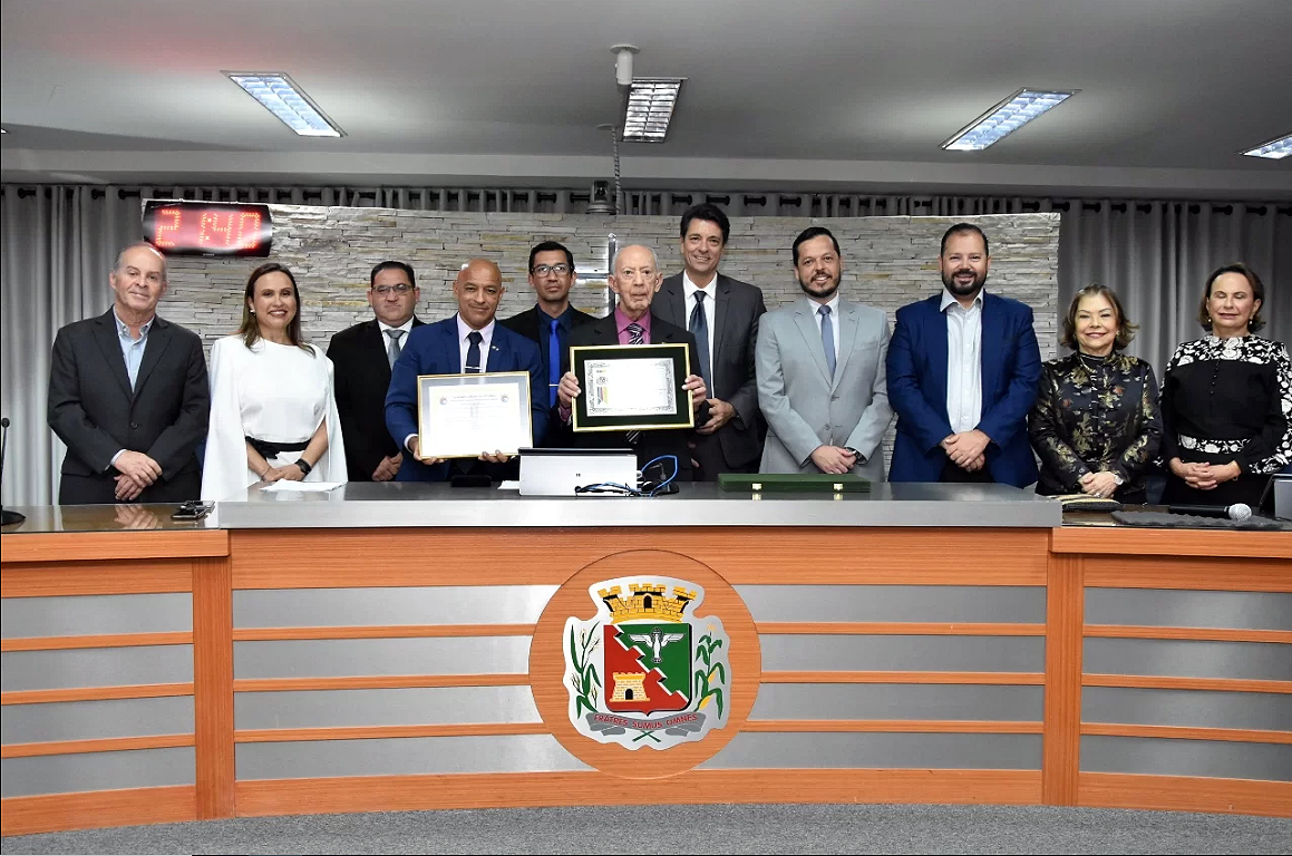 Ex-prefeito é homenageado como Cidadão Benemérito de Barretos