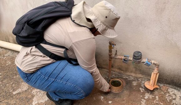 Visita de agentes casa a casa é uma das estratégias contra dengue