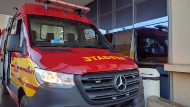 Acidentes mobilizam equipe da UR do Corpo de Bombeiros (Foto: O Diário de Barretos)