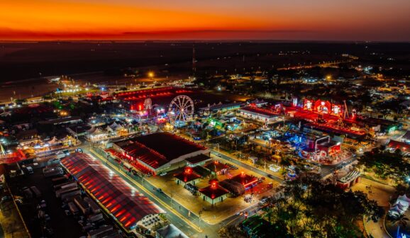 Parque do Peão terá shows em vários espacos (Foto: Alisson Demetrio)