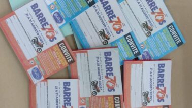 Retirada de ingressos do comércio dá direito a sorteio de moto a quem for ao Parque nos dias 25 e 26