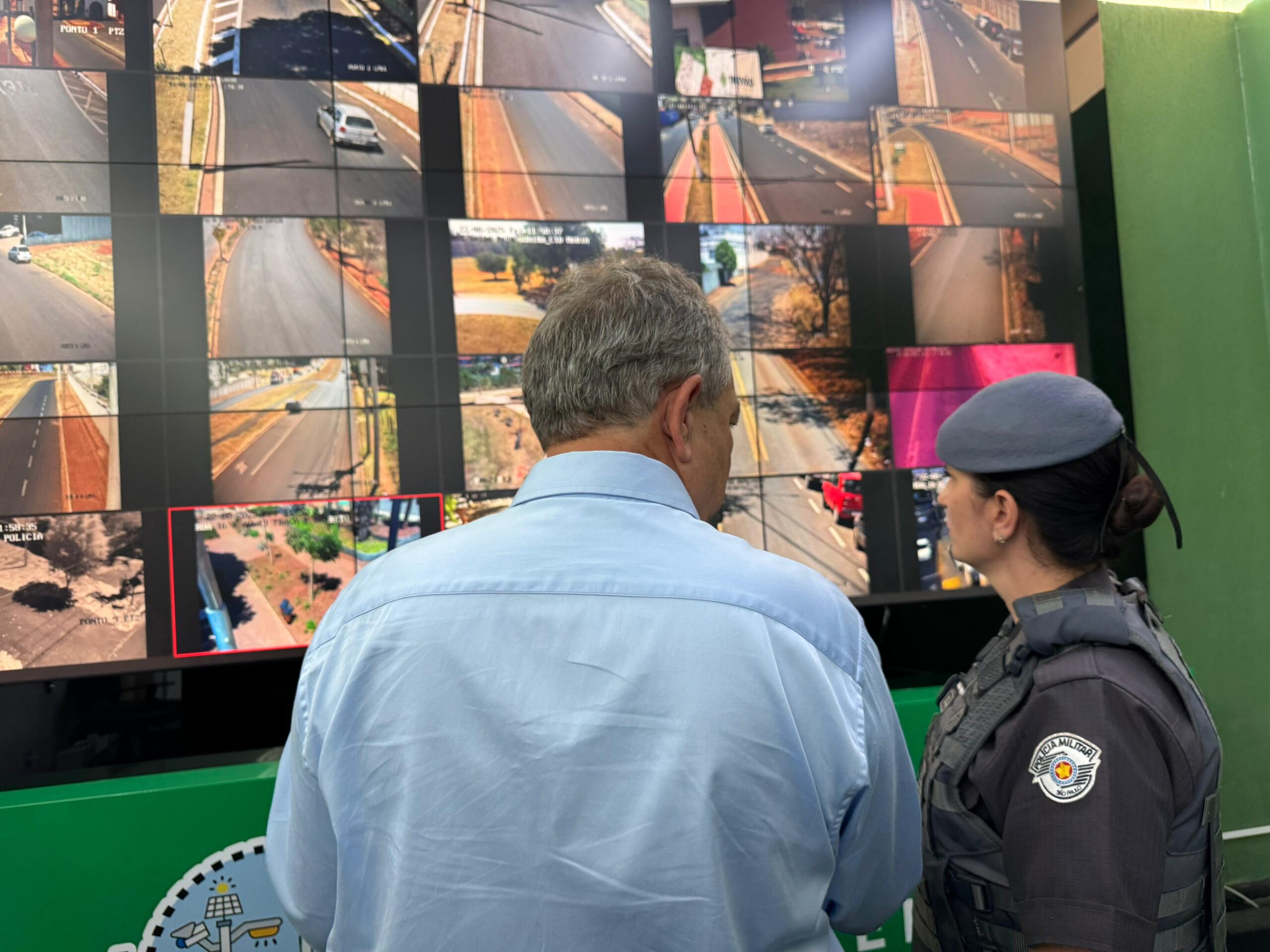 Integração das câmeras de segurança com Muralha Paulista