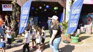 Espaço do Procon tem distribuição de material sobre consumo consciente (Foto: Divulgação)