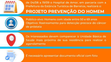 Campanha é voltada à saúde do homem