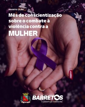 Recomendação ocorre ocorre no contexto da campanha Agosto Lilás Recomendação ocorre ocorre no contexto da campanha Agosto Lilás
