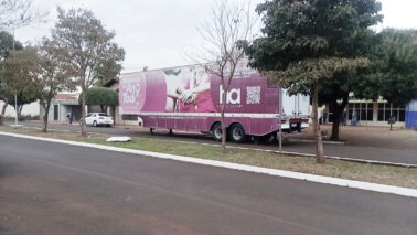 Unidade móvel do Hospital de Amor realiza exames preventivos em Guaíra