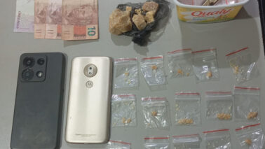 Russo e pintor são detidos com drogas em Olímpia (Foto: O Diário de Barretos)