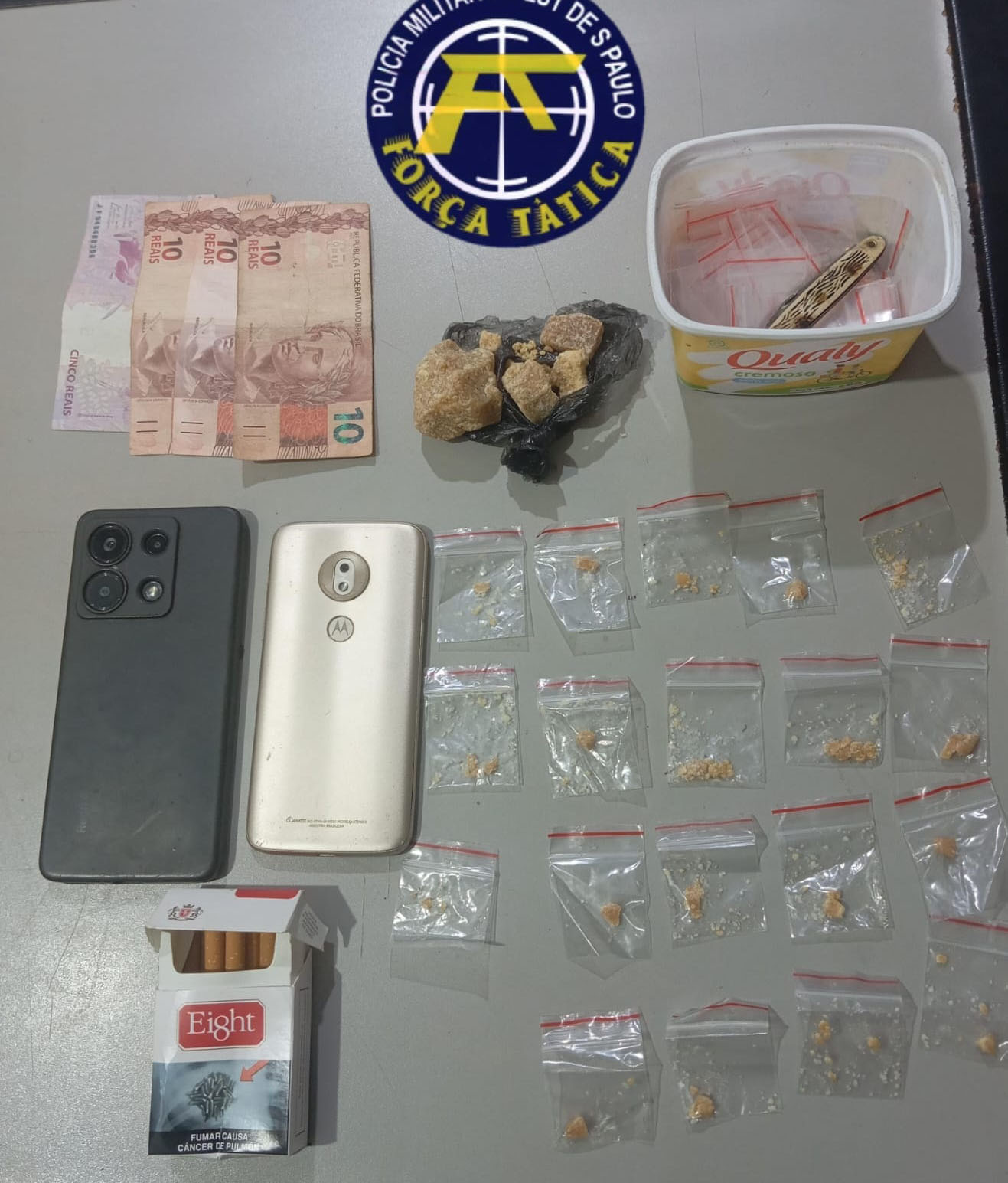 Psicólogo russo e pintor são detidos com drogas em Olímpia