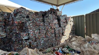 Material será enviado para reciclagem (Foto: Carol Gomes)