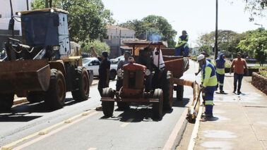 LIMPEZA: Equipamento otimiza tempo das equipes da Zeladoria do município