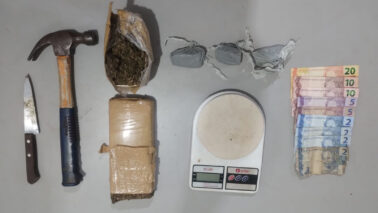 Polícia Militar prende dois por tráfico em Guaíra (Foto: O Diário de Barretos)