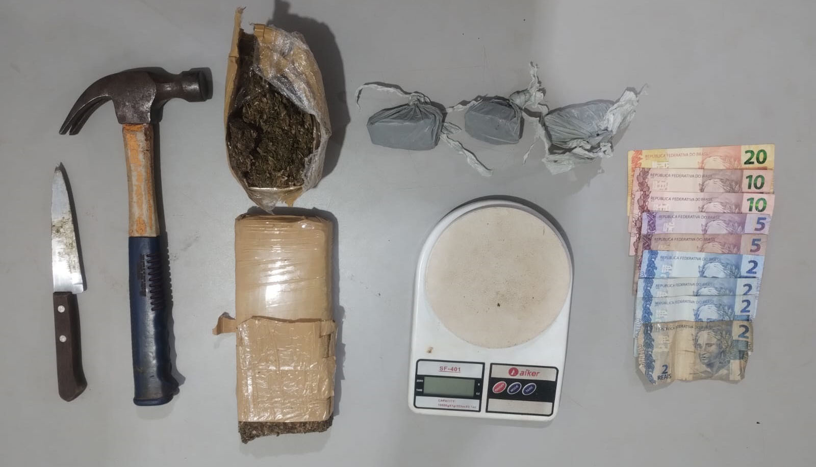 Polícia Militar prende dois por tráfico em Guaíra