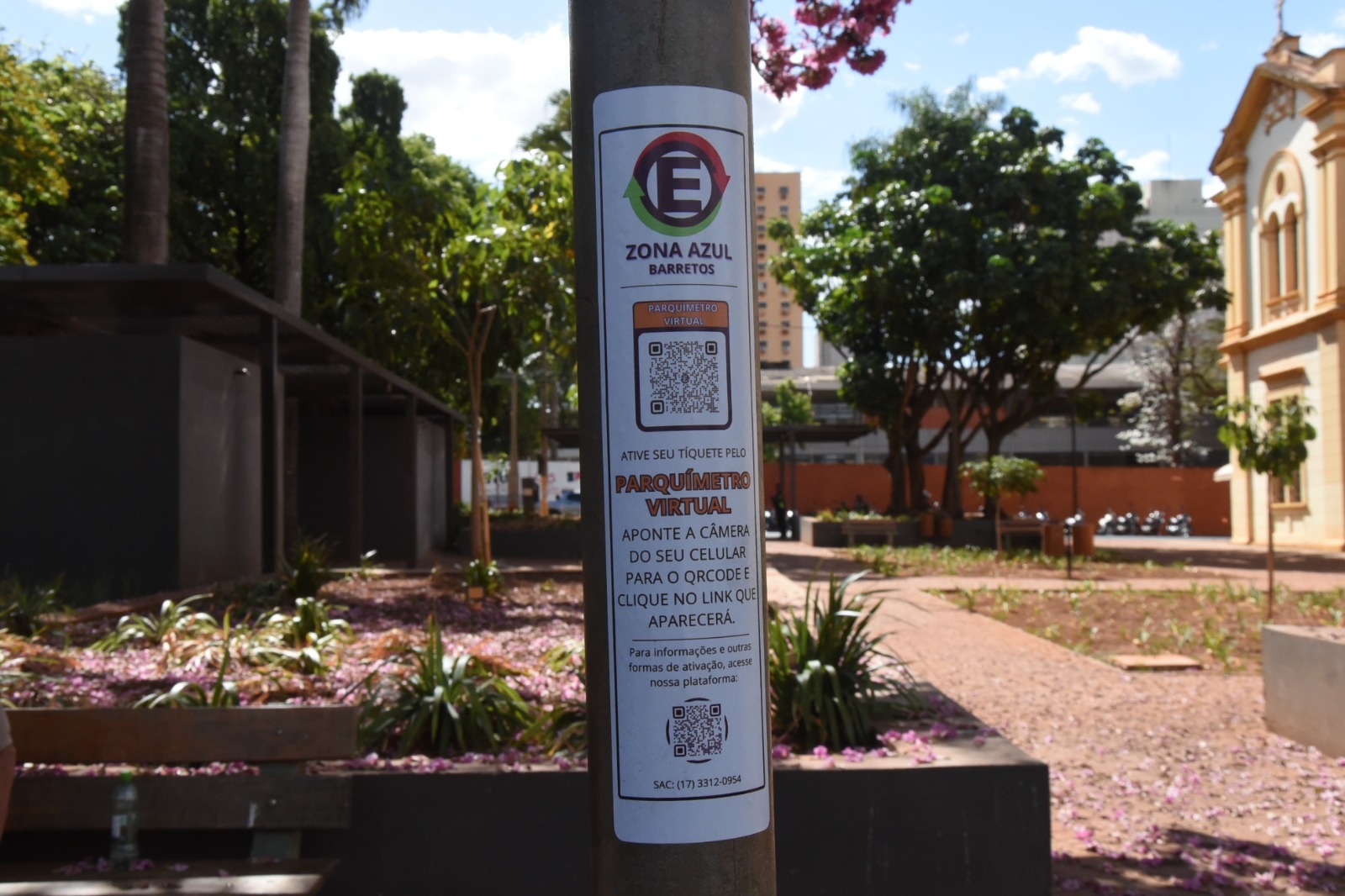 Zona Azul passa a ter parquímetro virtual e plataforma de consulta