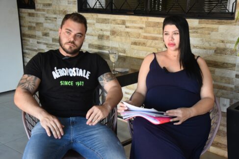 AJUDA: Felipe e Daihana lutam para o bem estar da filha que está sendo gerada Família pede apoio para salvar bebê antes do nascimento