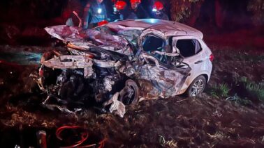Acidente mata três pessoas na rodovia Assis Chateaubriand (Foto: O Diário de Barretos)