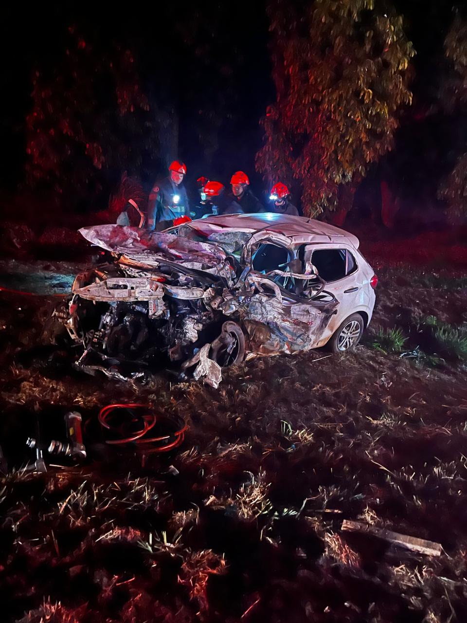 Acidente mata três pessoas na rodovia Assis Chateaubriand