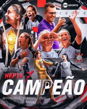 Corinthians conquista Hepta no Brasileiro Feminino