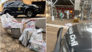 Polícia Civil realiza operação para destruição de drogas apreendidas (Foto: O Diário de Barretos)